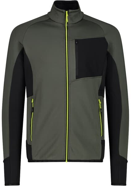CMP Unlimitech Grid Tech Stretch Fleece oil green