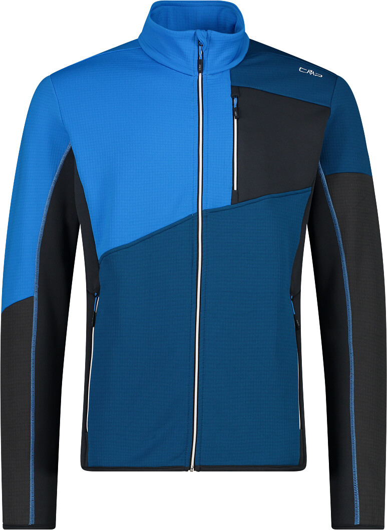 CMP Full Zipper Second Layer Grid Tech ( 33E1087) petrol