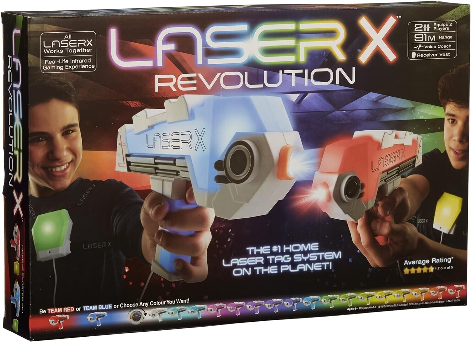 Laser X Revolution Double Blasters