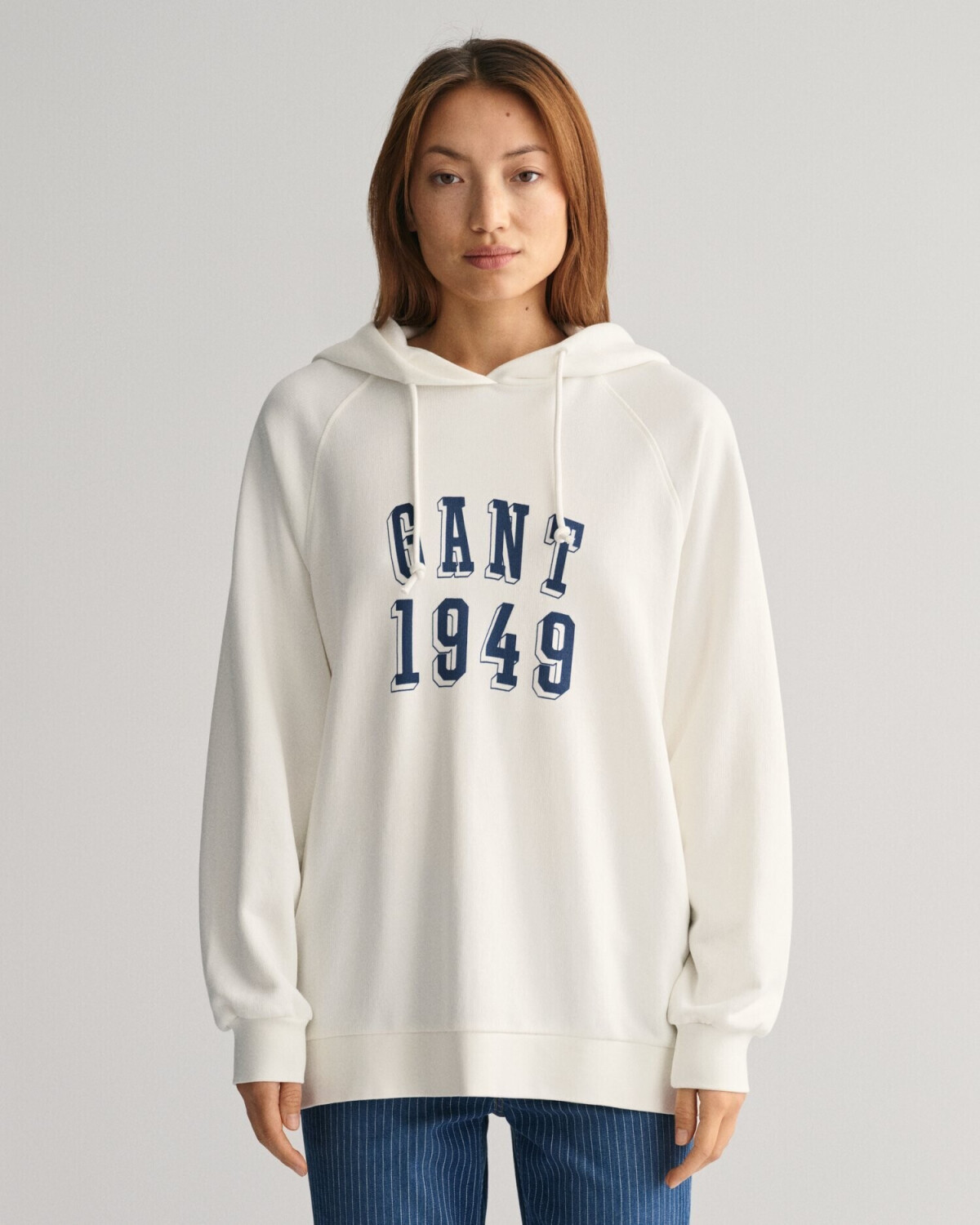 GANT Hoodie with print (4200807) beige/white