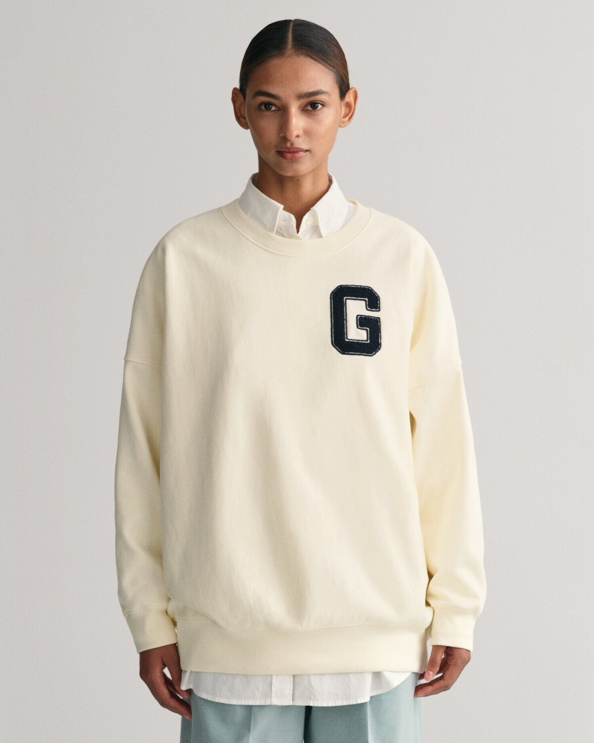 GANT Oversized G Rundhals-Sweatshirt (4200738) beige ab 80,00 