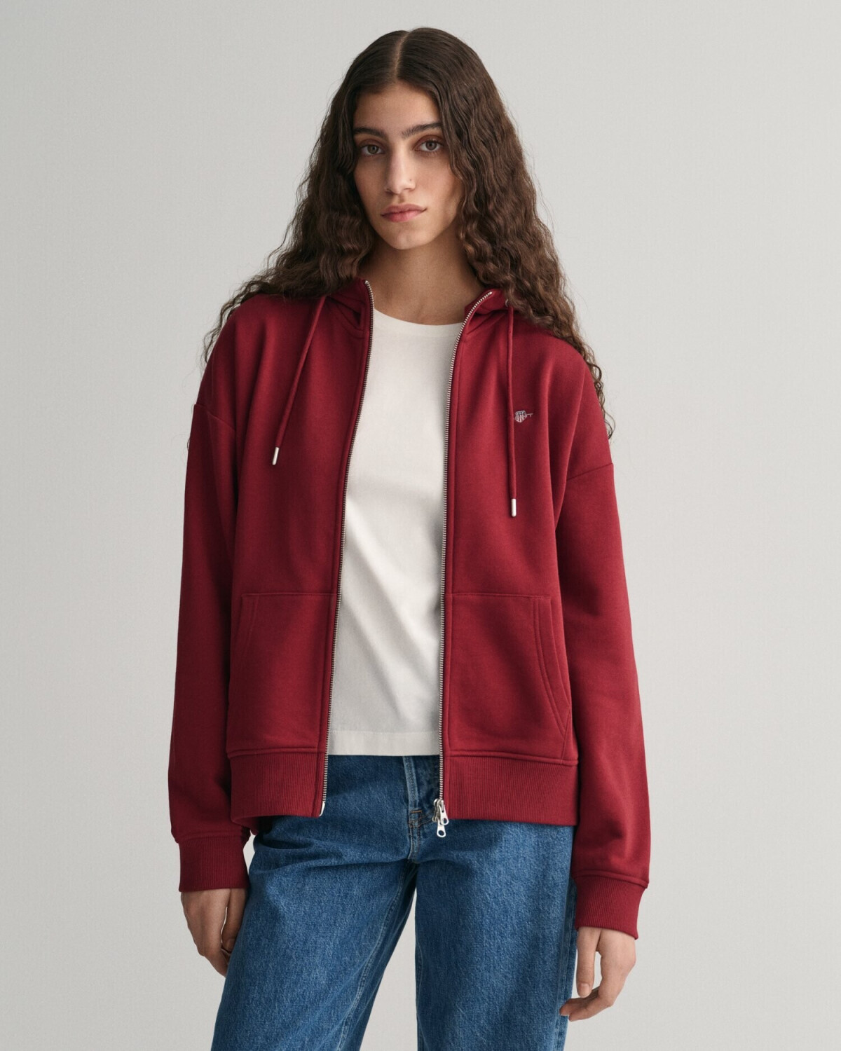 GANT Shield sweat jacket (4204665) red