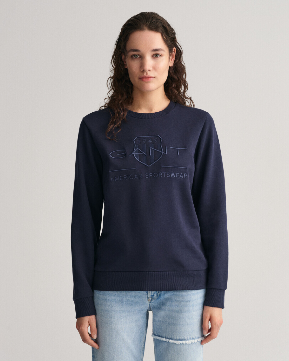 GANT Tonal Archive Shield sweatshirt (4200663) blue