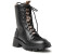 Pepe Jeans Mid Calf Lace-up Boot black