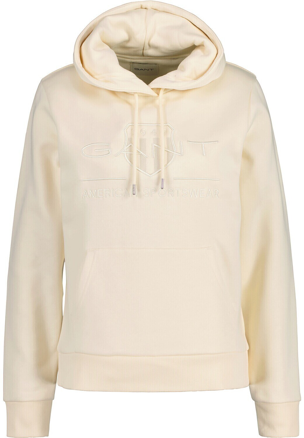 GANT Tonal Archive Shield Hoodie (4203648) linen