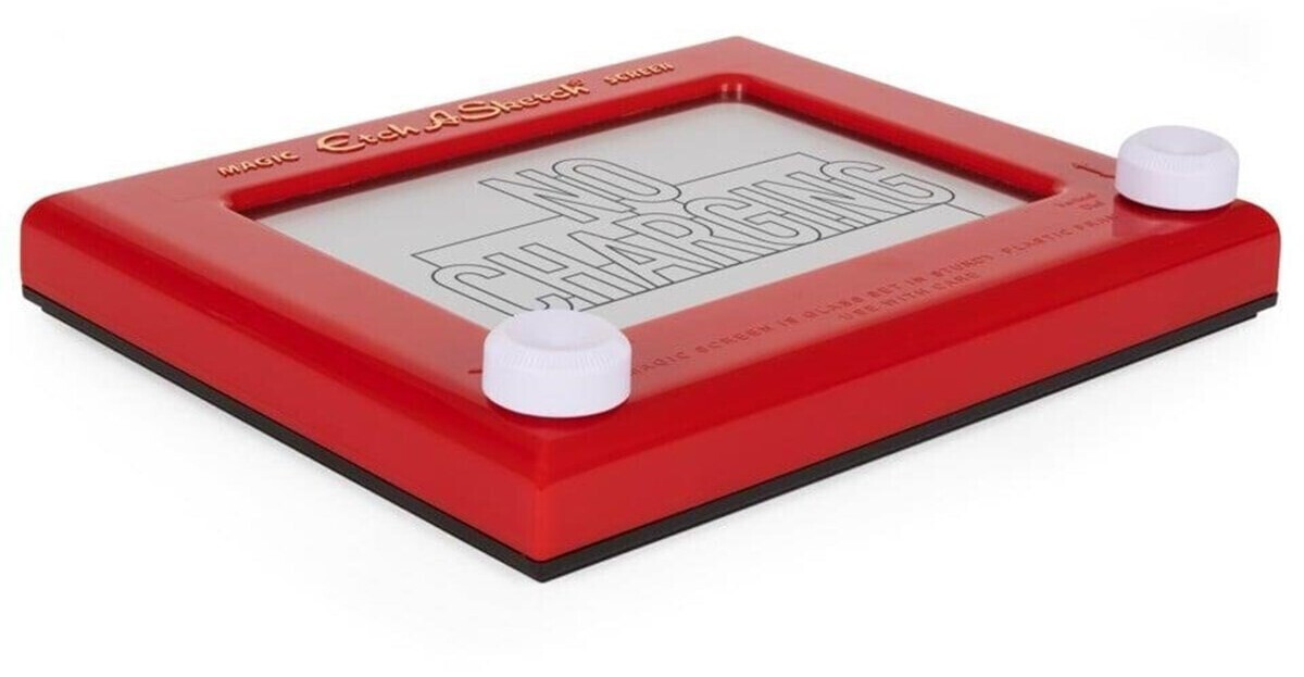 Magic etch a sketch top screen
