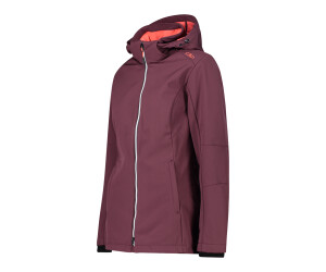 CMP Woman Softshell Jacket With Comfortable Long Fit (3A22226) burgundy ab  € 71,96 | Preisvergleich bei