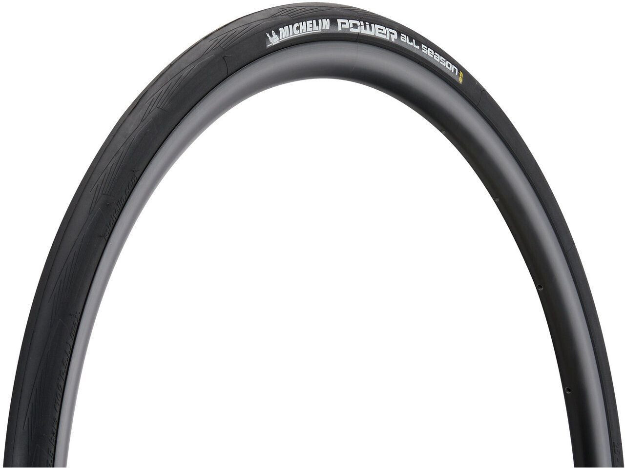 Michelin Michelin Power All Season Grip Compound/aramid/protek+ 700c X 23 Road Tyre black 700C x 23