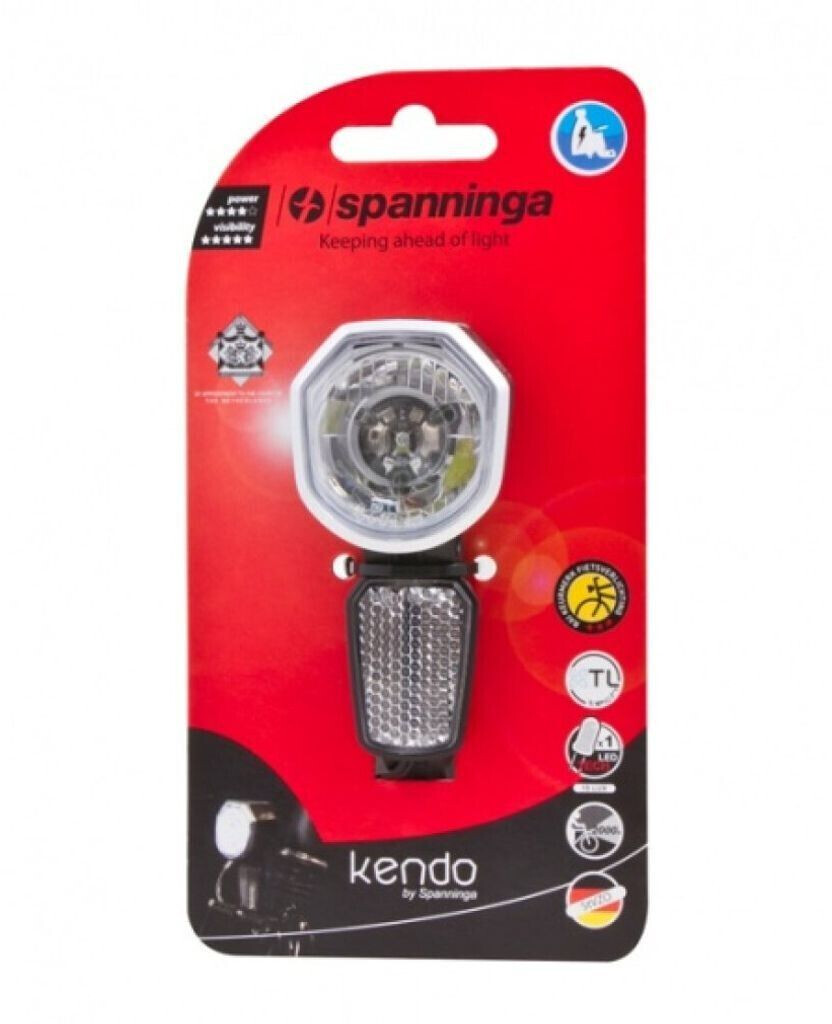 Spanninga Spanninga Kendo + Xe Front Light Argento