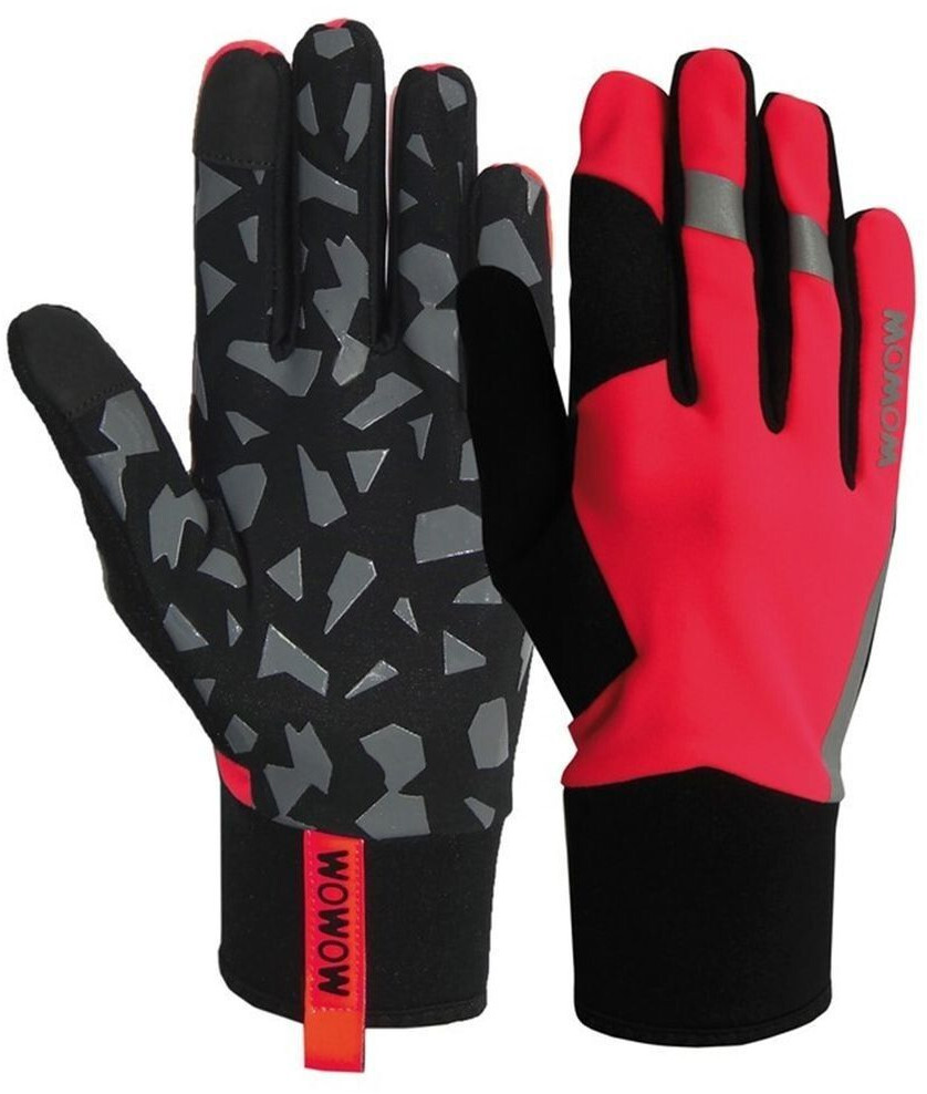 Wowow Wowow Early Fog Long Gloves Rosso,Nero L Uomo