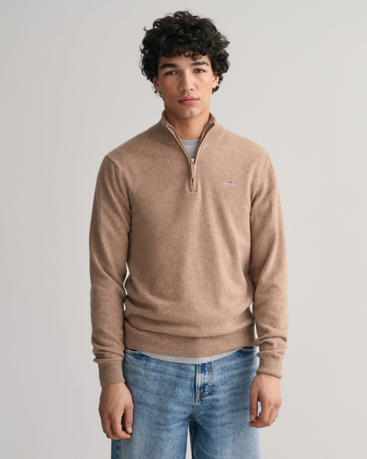 GANT Superfine Lambswool Troyer (87213-295) brown