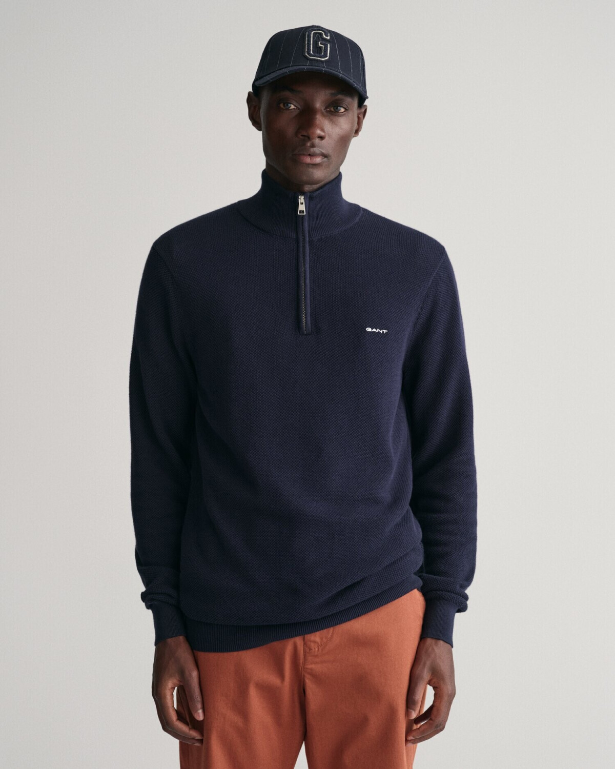 GANT Troyer made of cotton piqué (8040523-433) blue