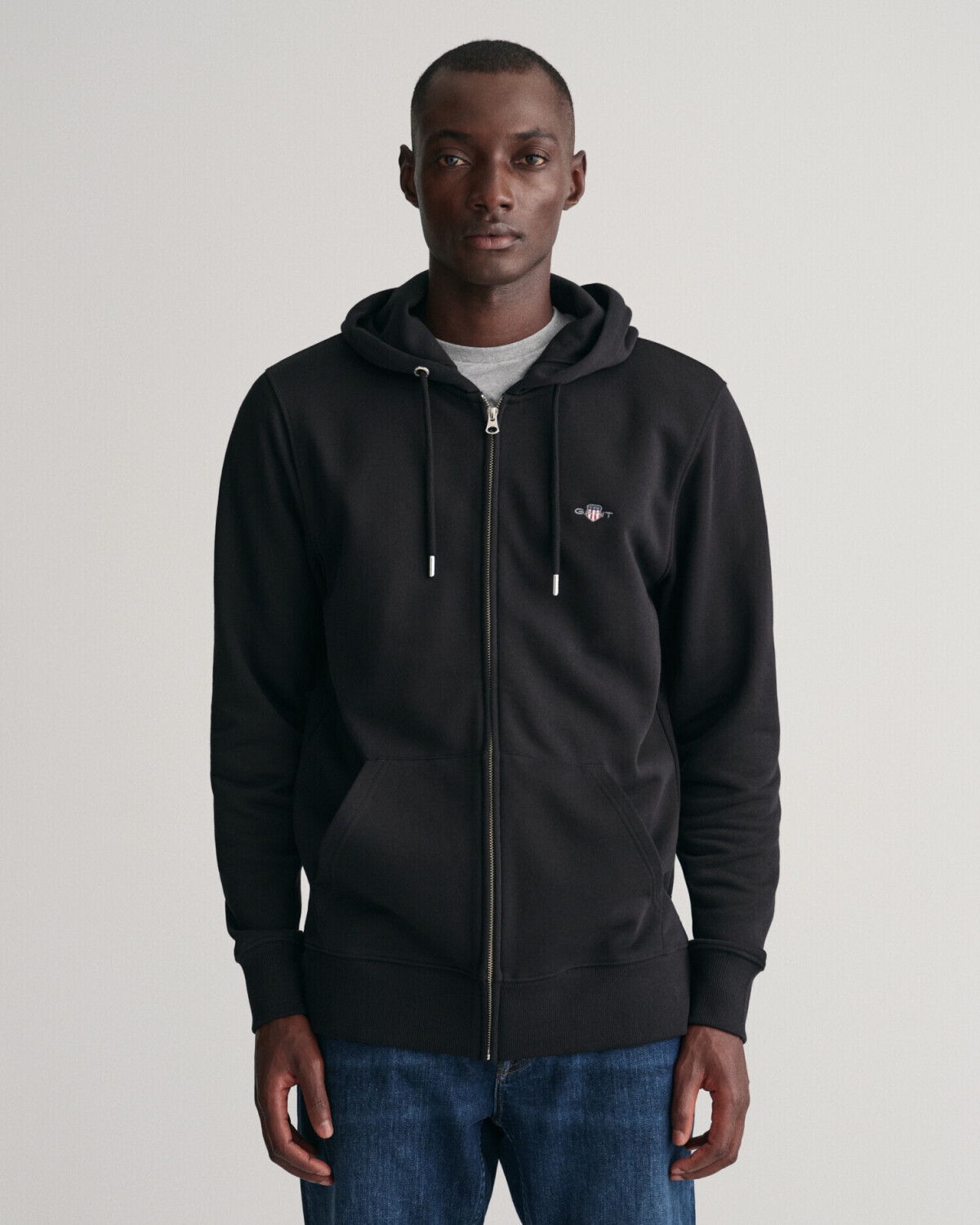 GANT Shield sweat jacket (2007059-5) black