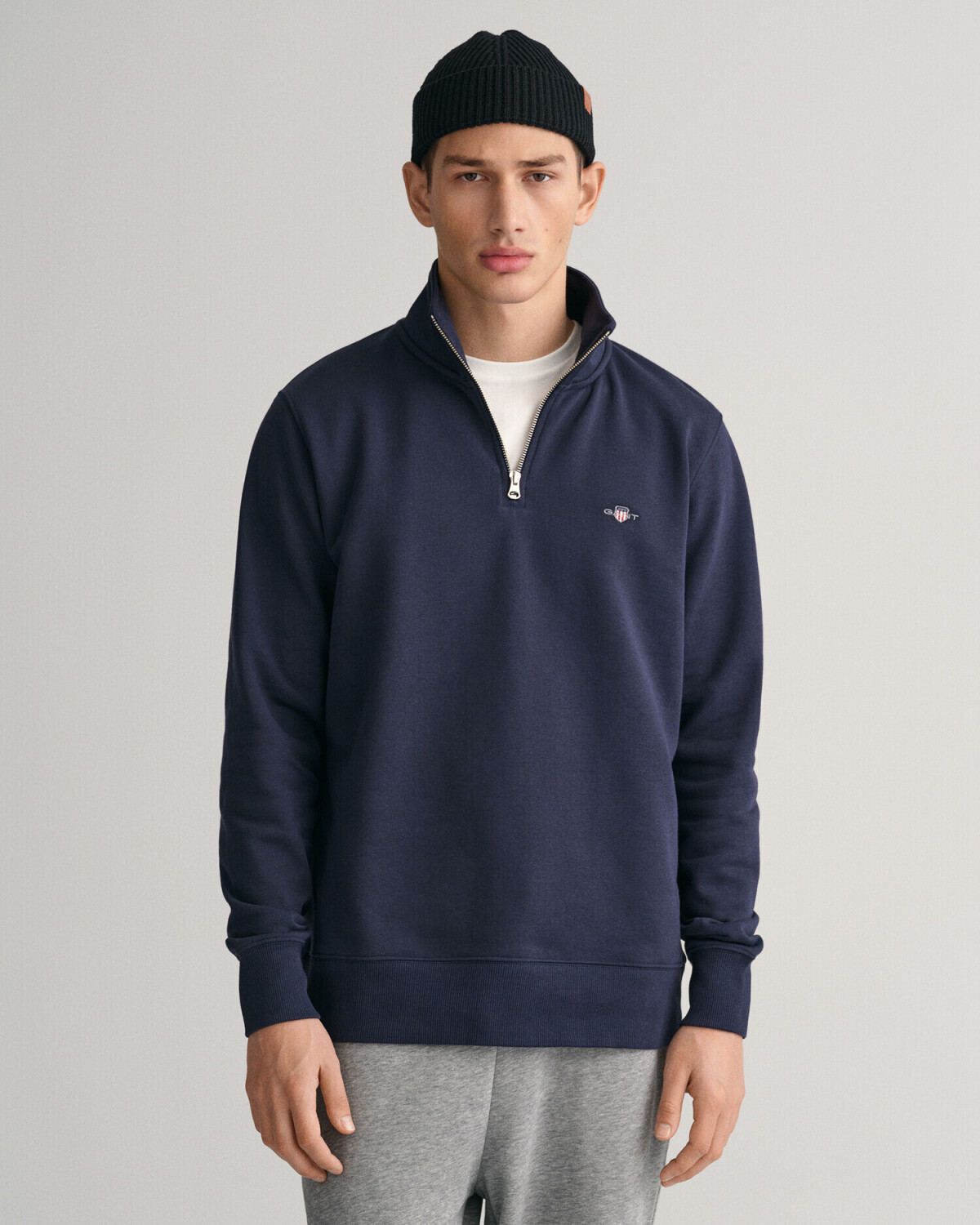 GANT Shield half-zip sweatshirt (2008005-433) blue