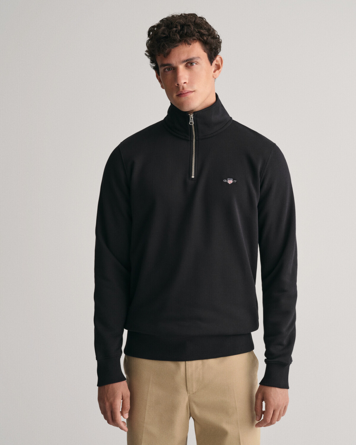 GANT Shield half-zip sweatshirt (2008005-5) black
