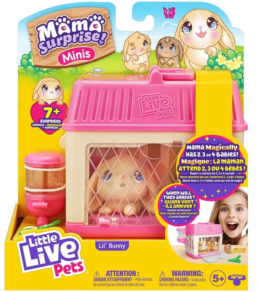 Moose Toys Little Live Pets - Mama Surprise Minis - Lil' Bunny