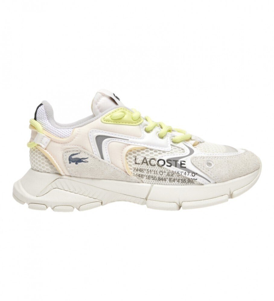 Lacoste L003 N o Women white yellow ab 92 99 Preisvergleich