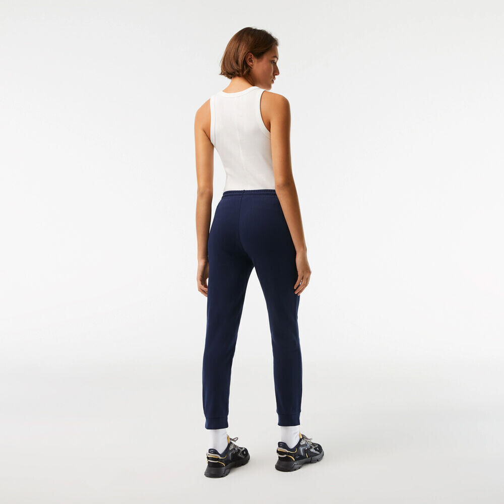 Lacoste slim cuffed jogging bottoms on sale