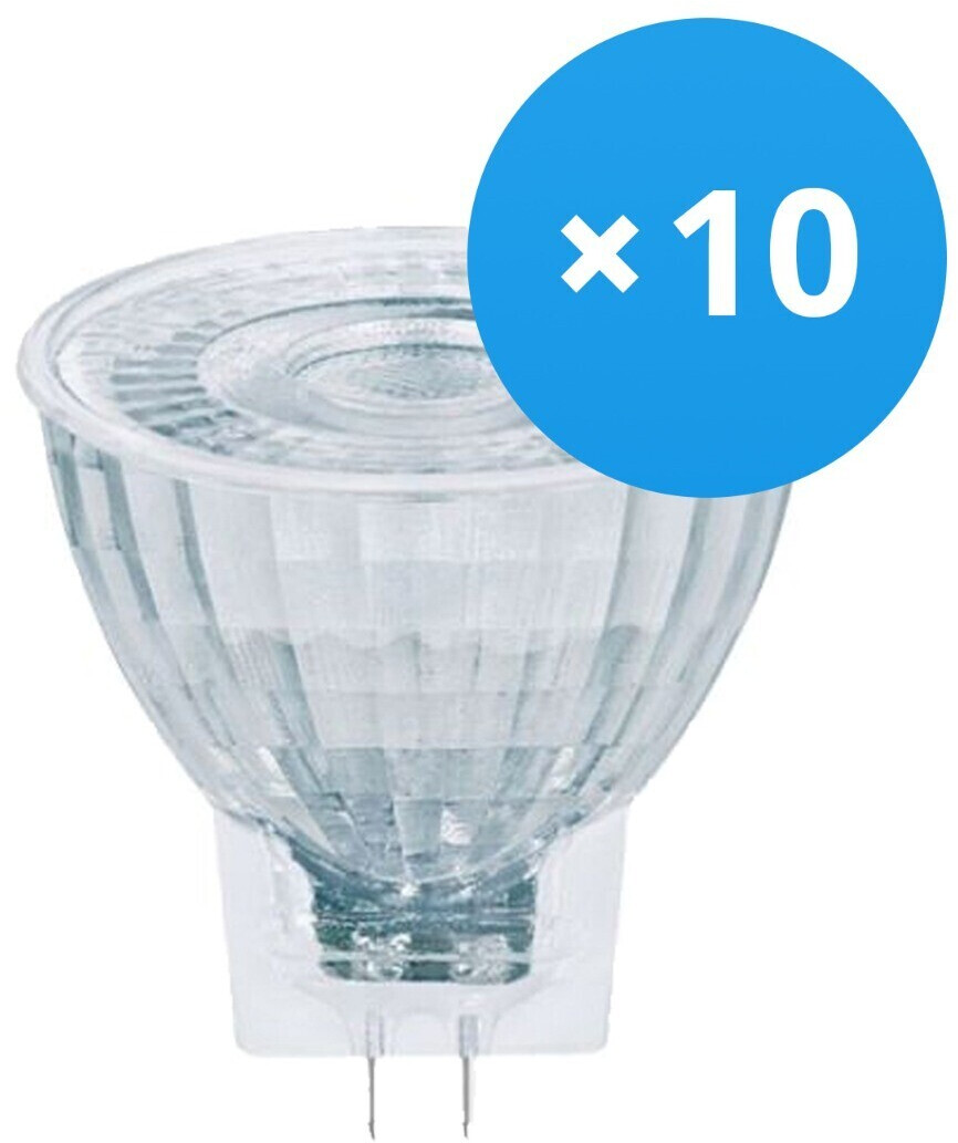 Osram 10x Performance LED Spot Reflektor GU4 MR11 4.5W 345lm 36D 927 Extra WarmweiB Dimmbar Ersatz fur 35W ab 74 73 Preisvergleich bei idealo