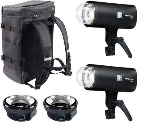 Elinchrom THREE Battery Monolight Dual Kit