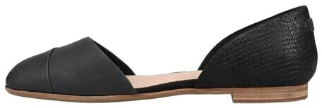 TOMS Shoes Jutti Dorsay Flat Ballerina black