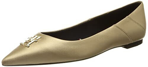 Tommy Hilfiger Pointy Chic Ballerina gold