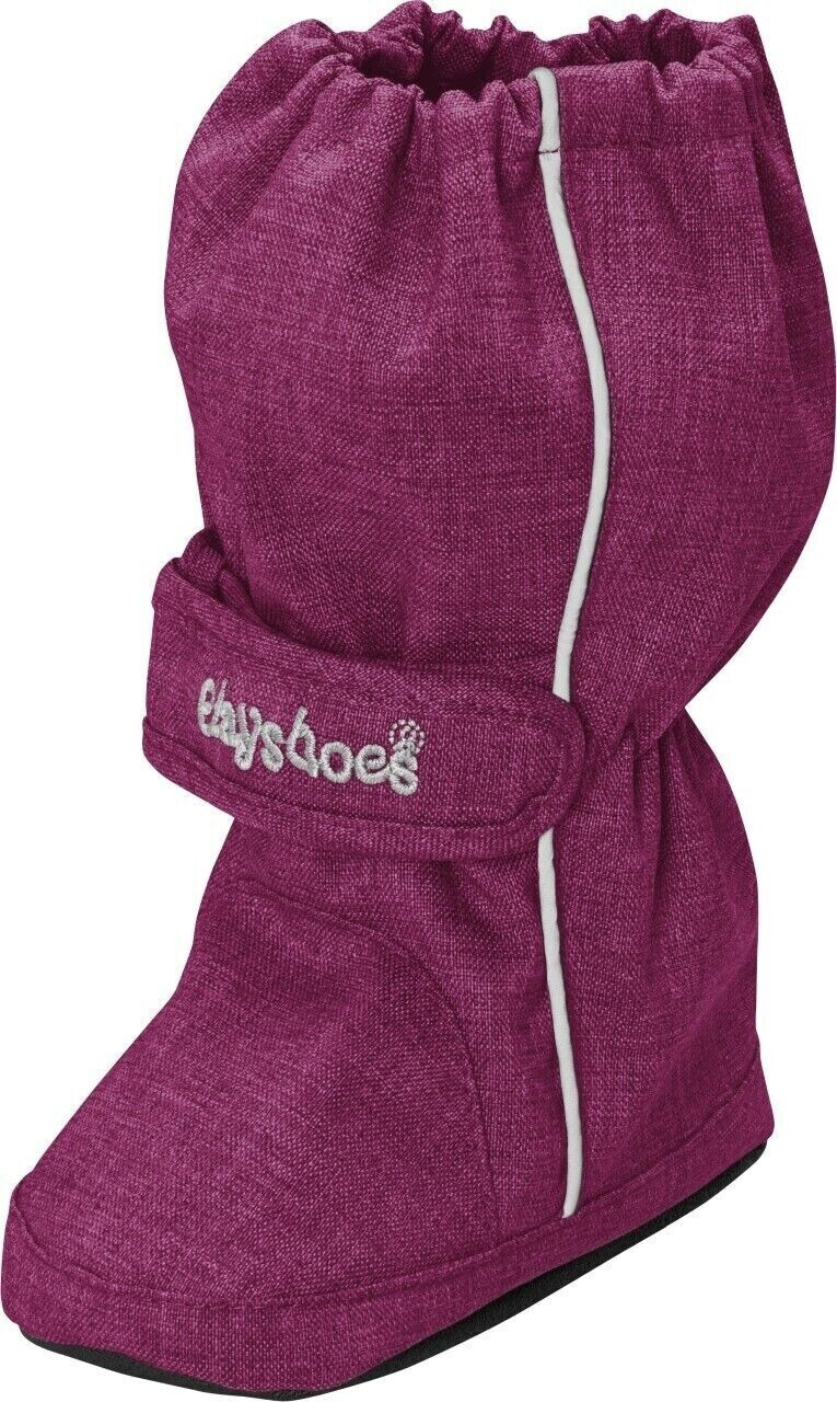 Playshoes Snowboots light grey berry 7445834