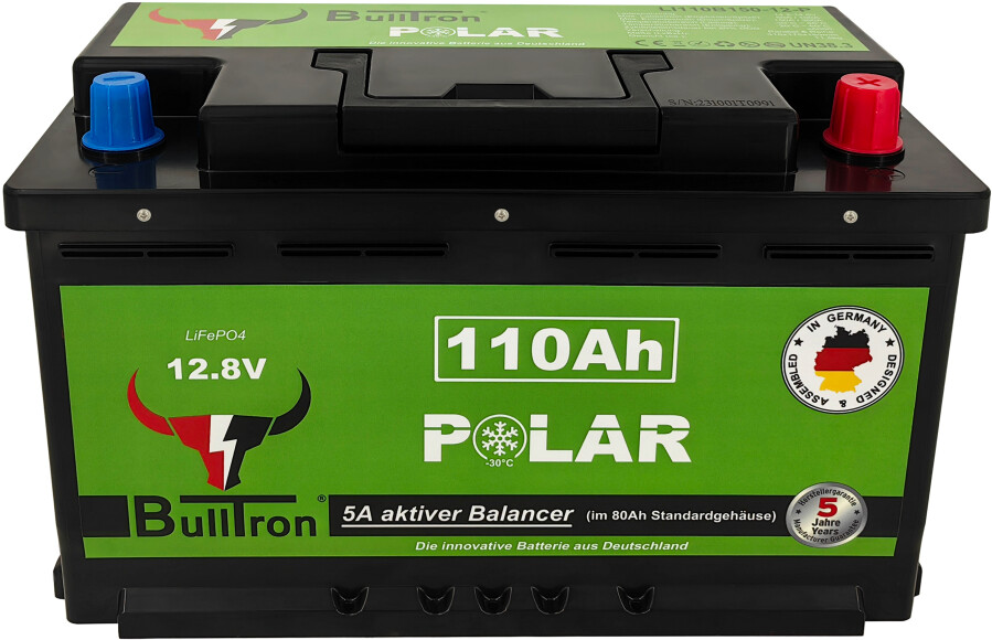 BullTron Polar 110Ah LiFePO4 12.8V BMS ab 915,00 €