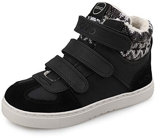 Uovo Winter shoes boys sneakers warm lined black