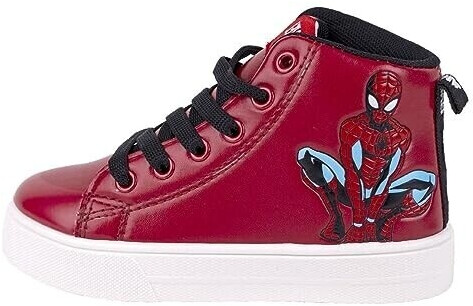 Spider Man Spiderman High Top Sneakers red