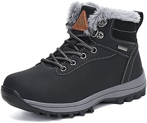 Mishansha Winter boys girls warm lined black