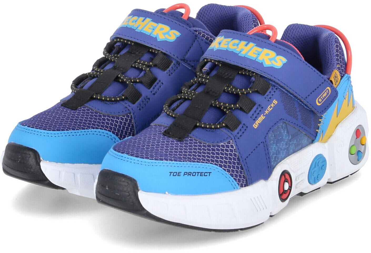 Skechers kids blue cheap