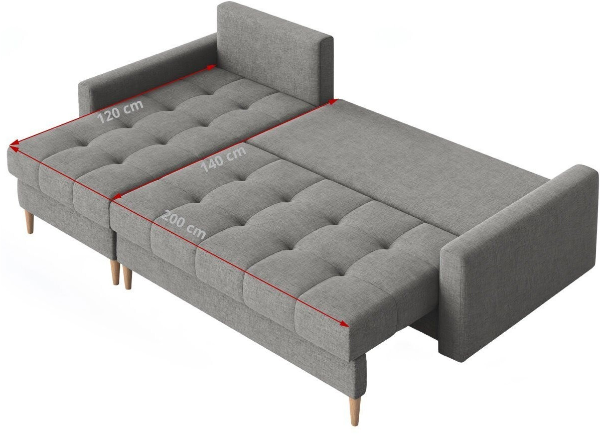 Ecksofa scandi hot sale style