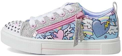 Skechers Twinkle Sparks Flying Hearts Sneaker silver