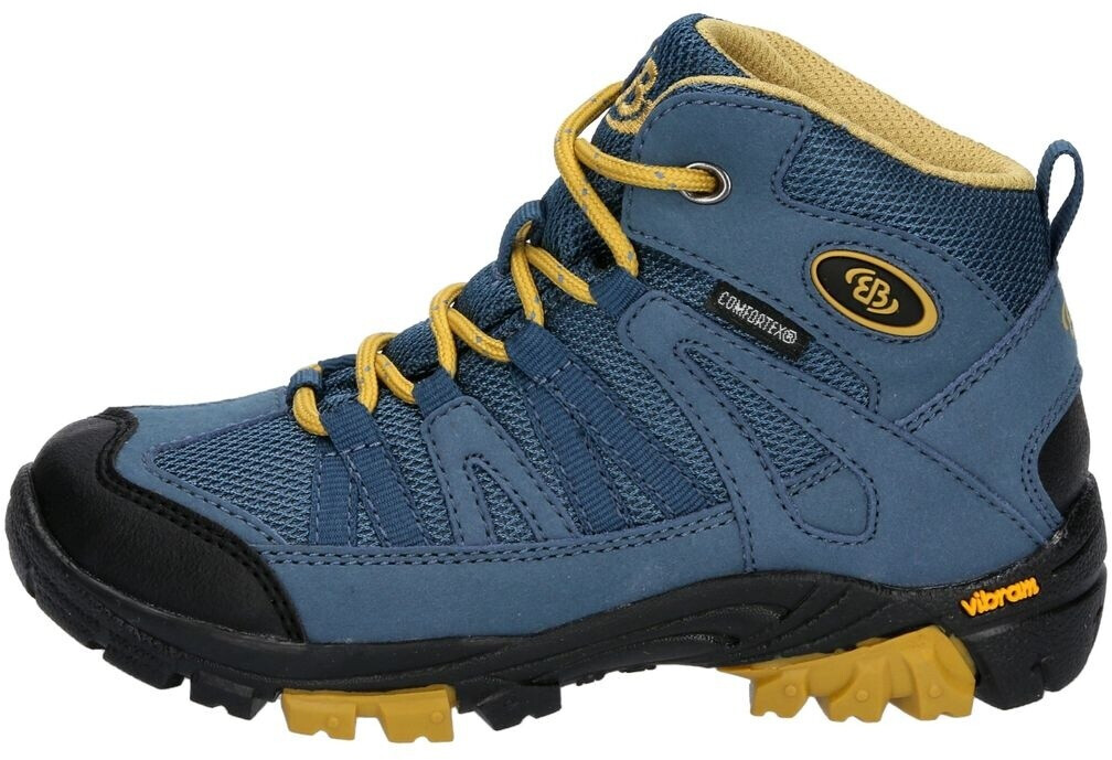 Brütting Ohio High Trekking Hiking Shoes petrol beige