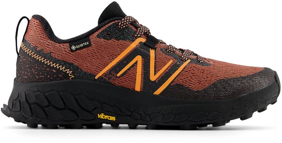 Buy New Balance Fresh Foam X Hierro V7 Gore tex brown black orange from 96.00 Today Best Deals on idealo