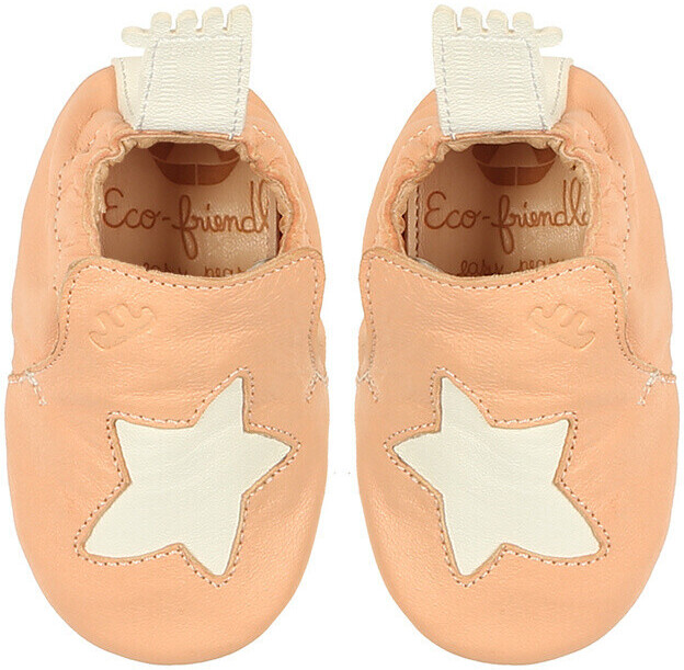 Easy Peasy Crawling shoes BLUBLU ETOILE peach