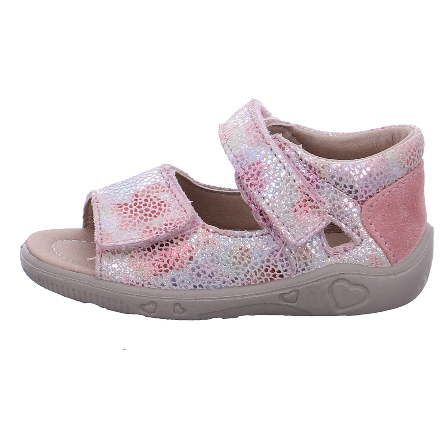 Pepino Minilette Sandali Bambina In Vera Pelle, Colore Rosa, Chiusura A Strappo, Morbidi E Comodi, Made In Europe, Taglia 43 - 2