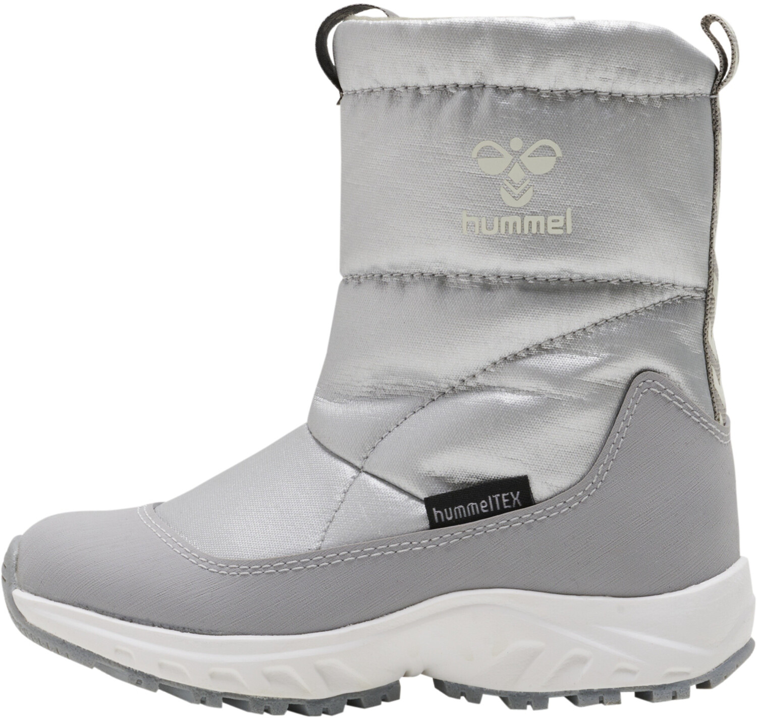 Hummel silver flat heel