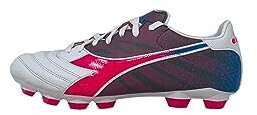 Diadora Brasil Elite Veloce LPU Football Shoe wht pink fluo blue fluo