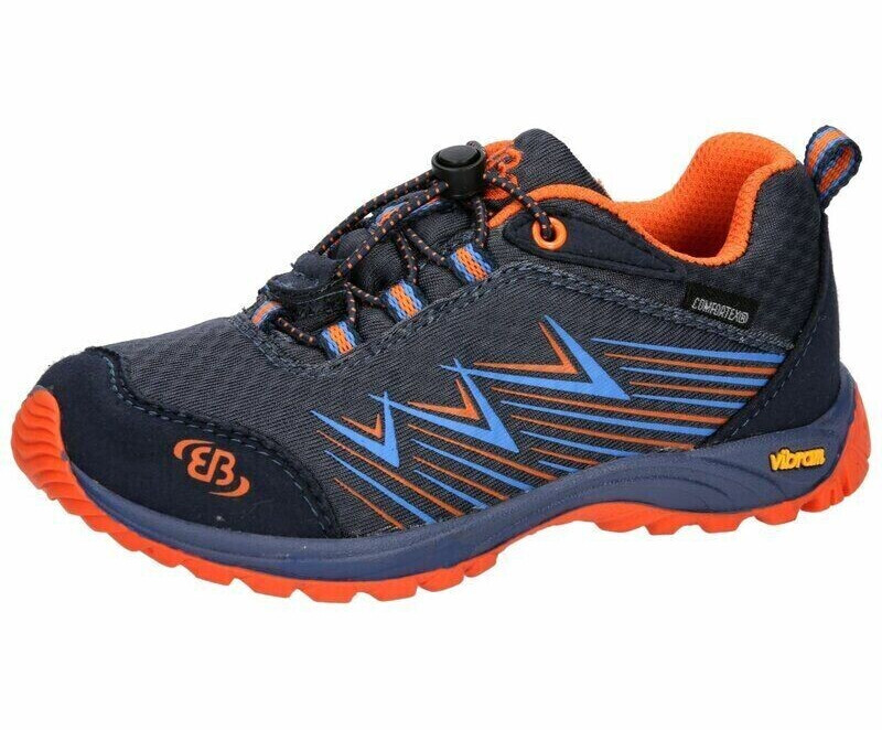 Brütting Chesna Low Cross Running Shoes anthracite blue orange