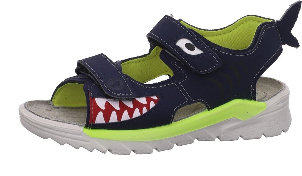 RICOSTA Sandali Bambino Shark, Larghezza Normale (WMS), Chiusura A Strappo, Lavabili