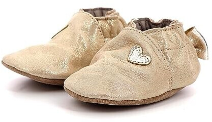 Robeez Mini Love Slipper gold