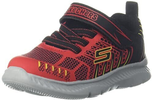 Skechers 407218n BKRD Sneaker black red yellow