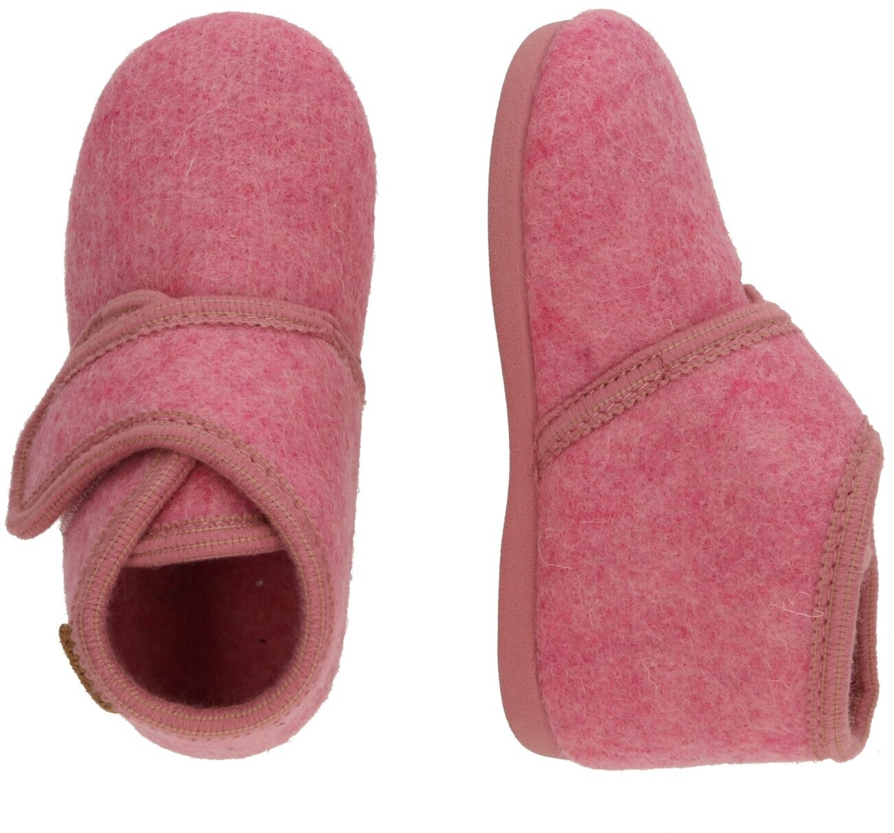 EN FANT Schuhe Velcro Slippers WOOL VELCRO wild rose