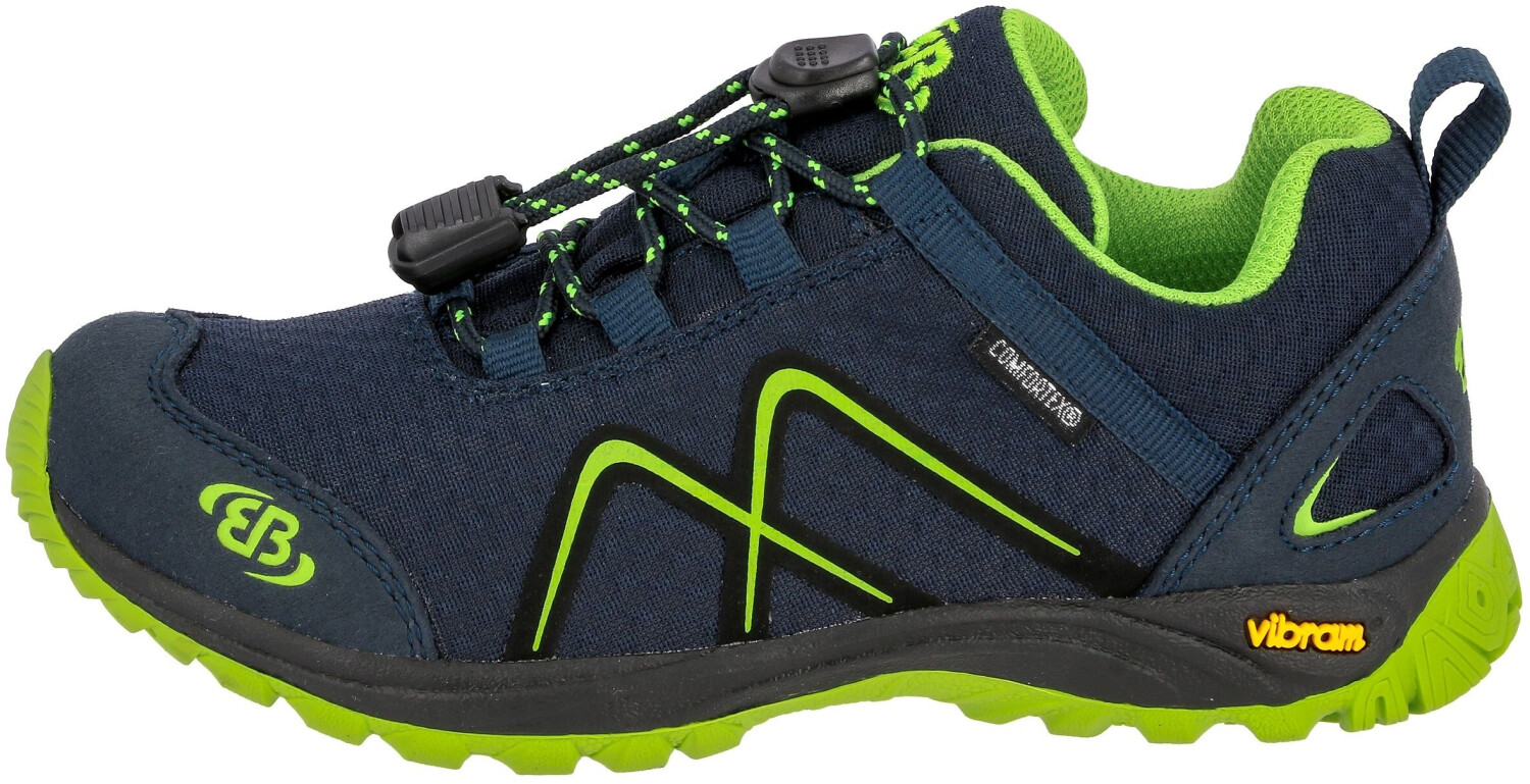 Brütting Guide Vibram Boys Trekking Shoe blue