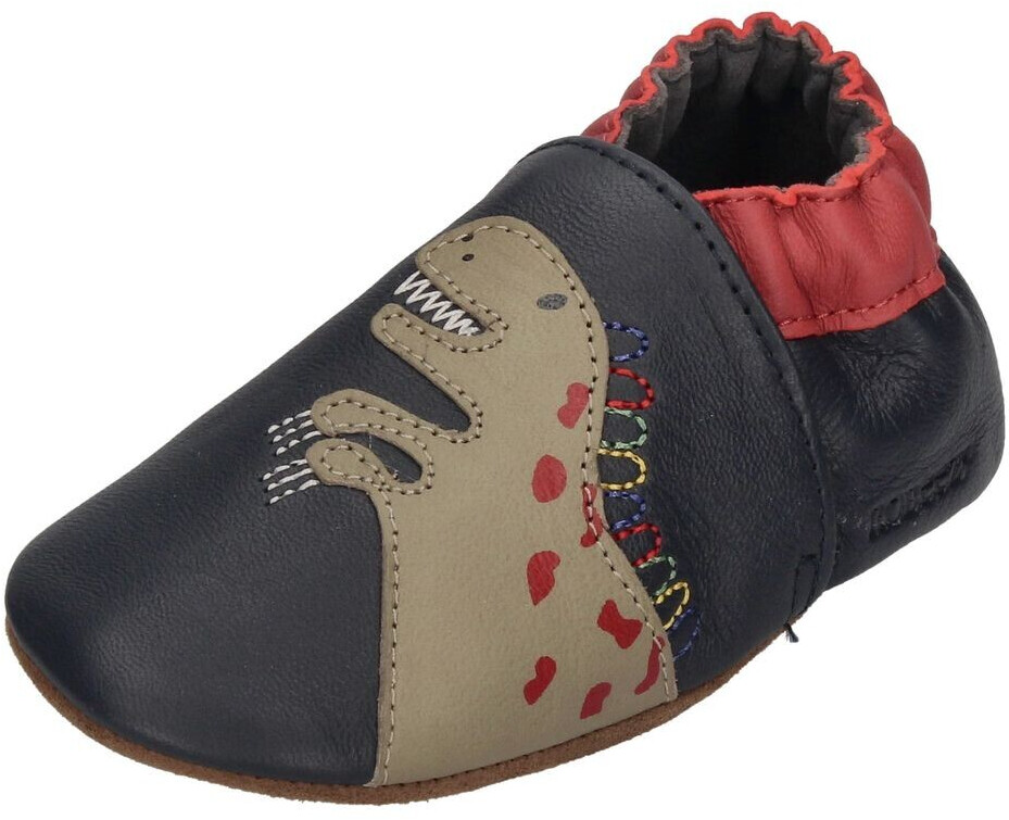 Robeez Cretace Star Slipper navy
