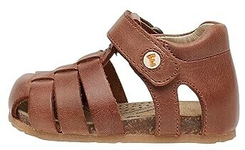 Falcotto ALBY half-closed leather sandal brown