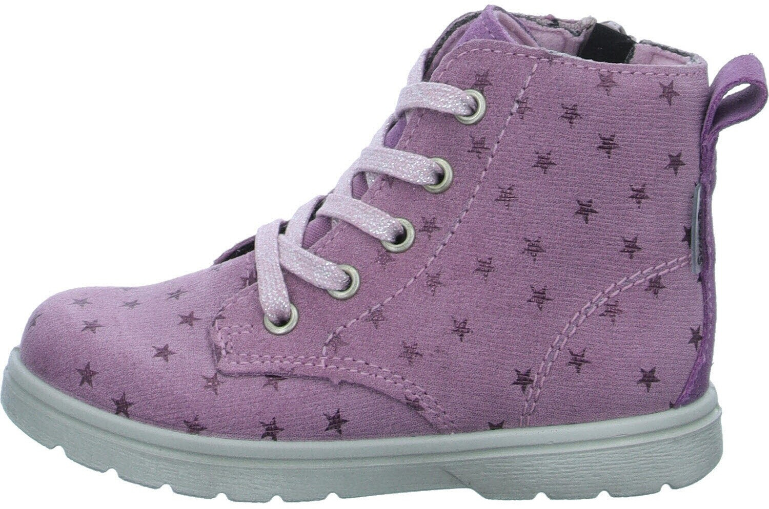 RICOSTA Mädchen Stiefel Cosy - Lauflernschuhe Mit Lammfell Wasserdicht