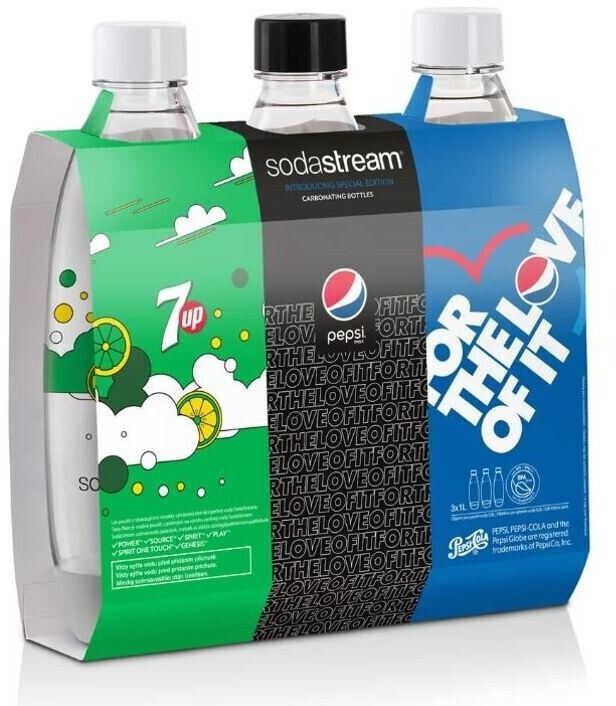SodaStream FlaschenSet Pepsi (3 x 1 L) ab 19,90 € Preisvergleich bei idealo.de
